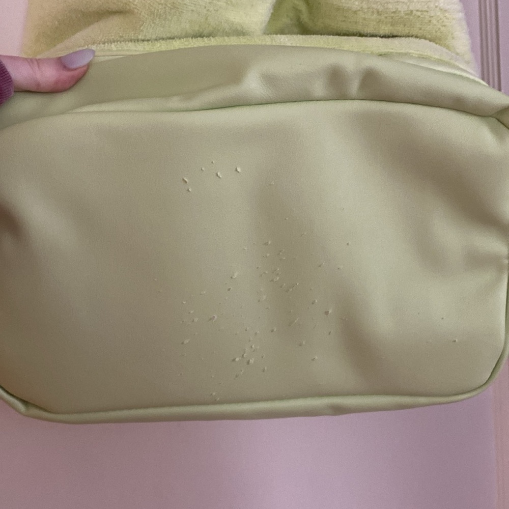 Beis Terry Backpack Cooler, Citron - image 5